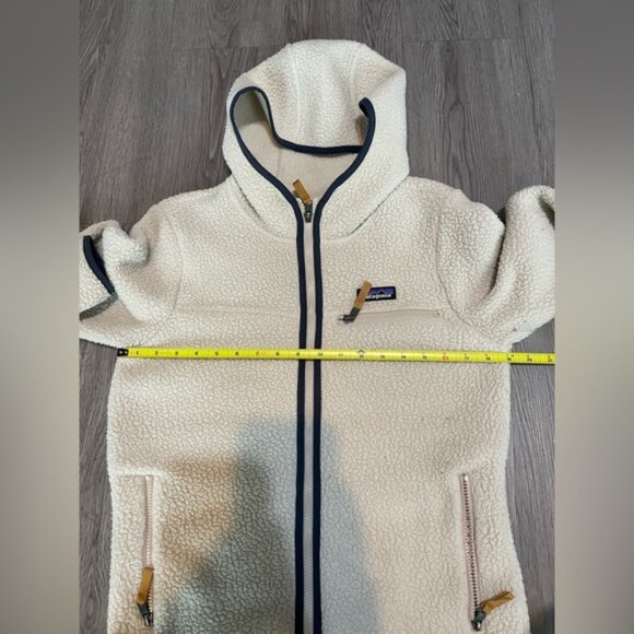 Patagonia women’s retro pile fleece hoodie small - Picture 5 of 6